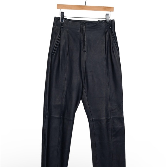 Veda pleated leather pants - Picture 9 of 9